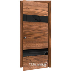 Двері міжкімнатні, засклена, 22 Горіх Американський, Urban Зображення