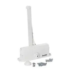 Дотягувач до дверей Avers, на 65 кг, білий, DC-65-W Зображення