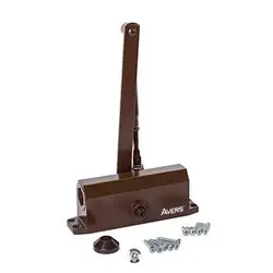 Дотягувач до дверей Avers, на 65 кг, коричневий, DC-65-BR Зображення