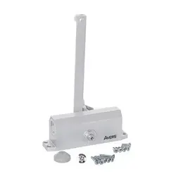 Дотягувач до дверей Avers, на 65 кг, срібний, DC-65-SL Зображення