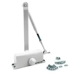 Дотягувач до дверей APECS, на 85 кг, білий, DC-20.4/1050/085-A2-W Зображення